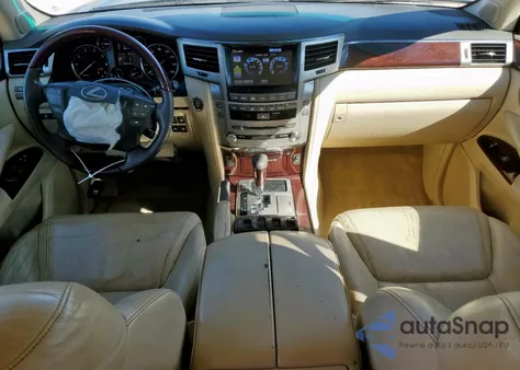 2013 Lexus Lx 570 z USA, uszkodzony, nr VIN JTJHY7AX8D4109088